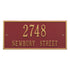 Hartford Standard Wall Address Plaque
