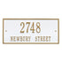 Hartford Standard Wall Address Plaque