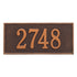 Hartford Standard Wall Address Plaque