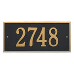 Hartford Standard Wall Address Plaque