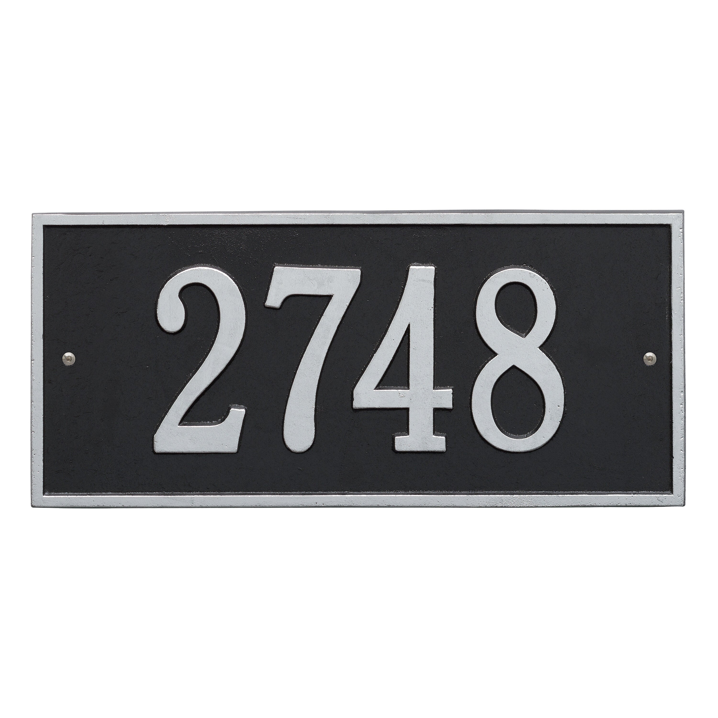 Hartford Standard Wall Address Plaque