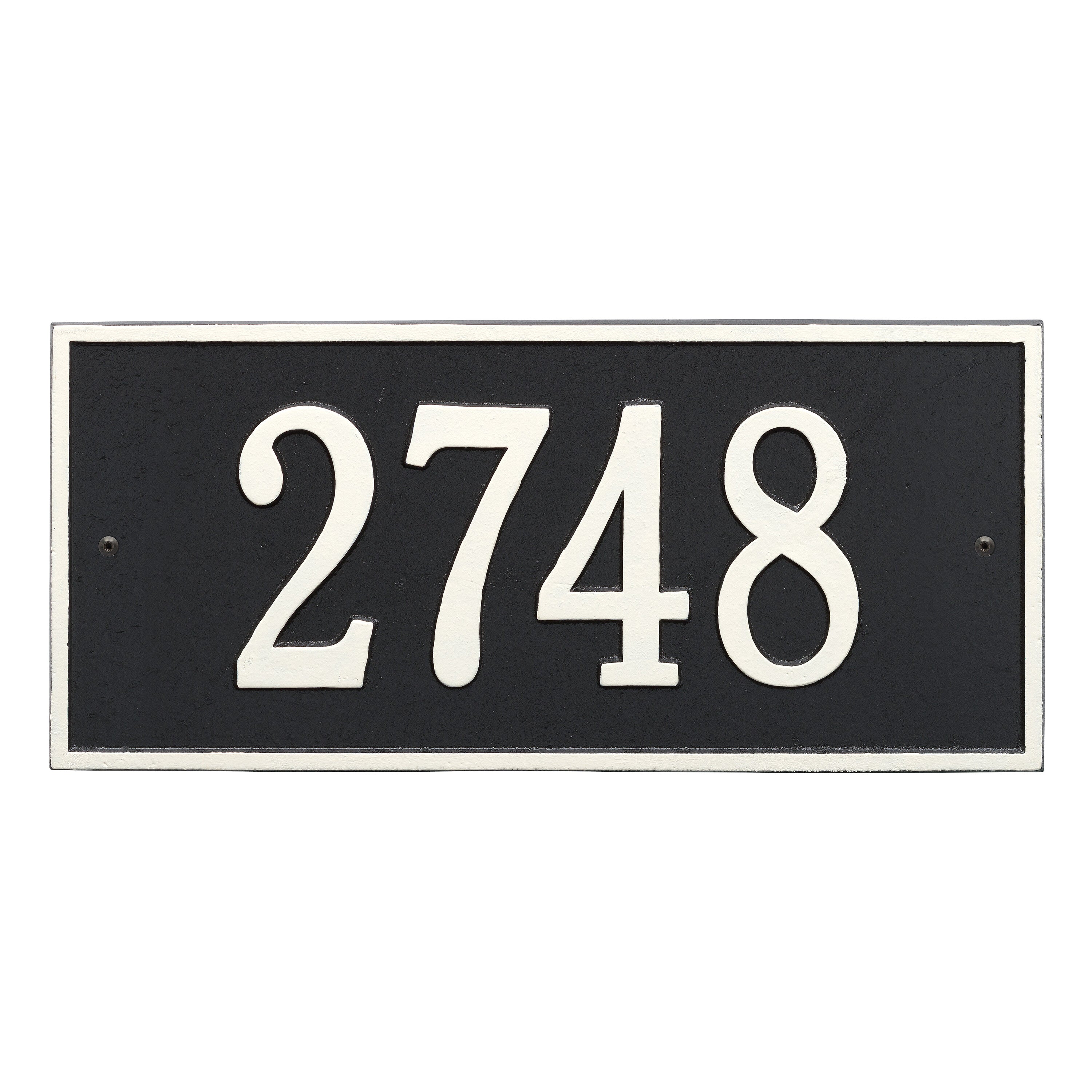 Hartford Standard Wall Address Plaque