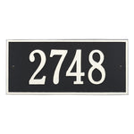 Hartford Standard Wall Address Plaque