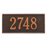 Hartford Standard Wall Address Plaque