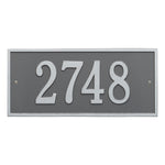 Hartford Standard Wall Address Plaque