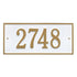Hartford Standard Wall Address Plaque