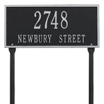 Hartford Standard Lawn Address Plaque