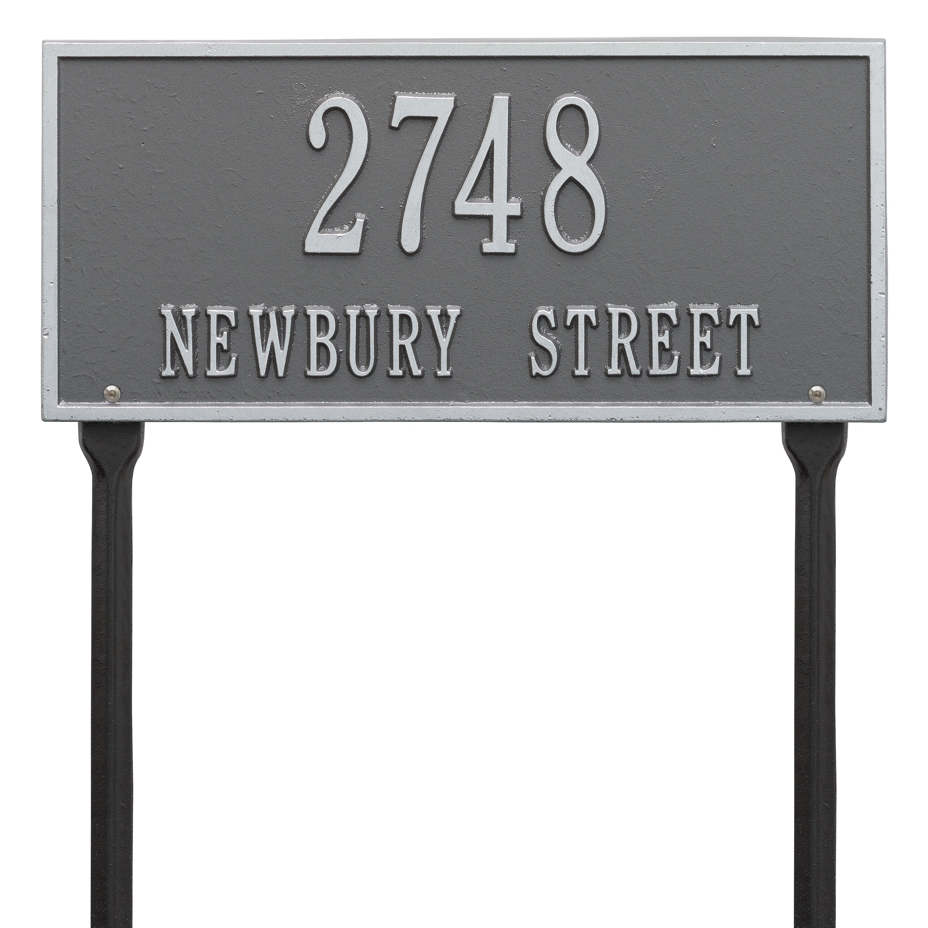 Hartford Standard Lawn Address Plaque