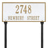 Hartford Standard Lawn Address Plaque