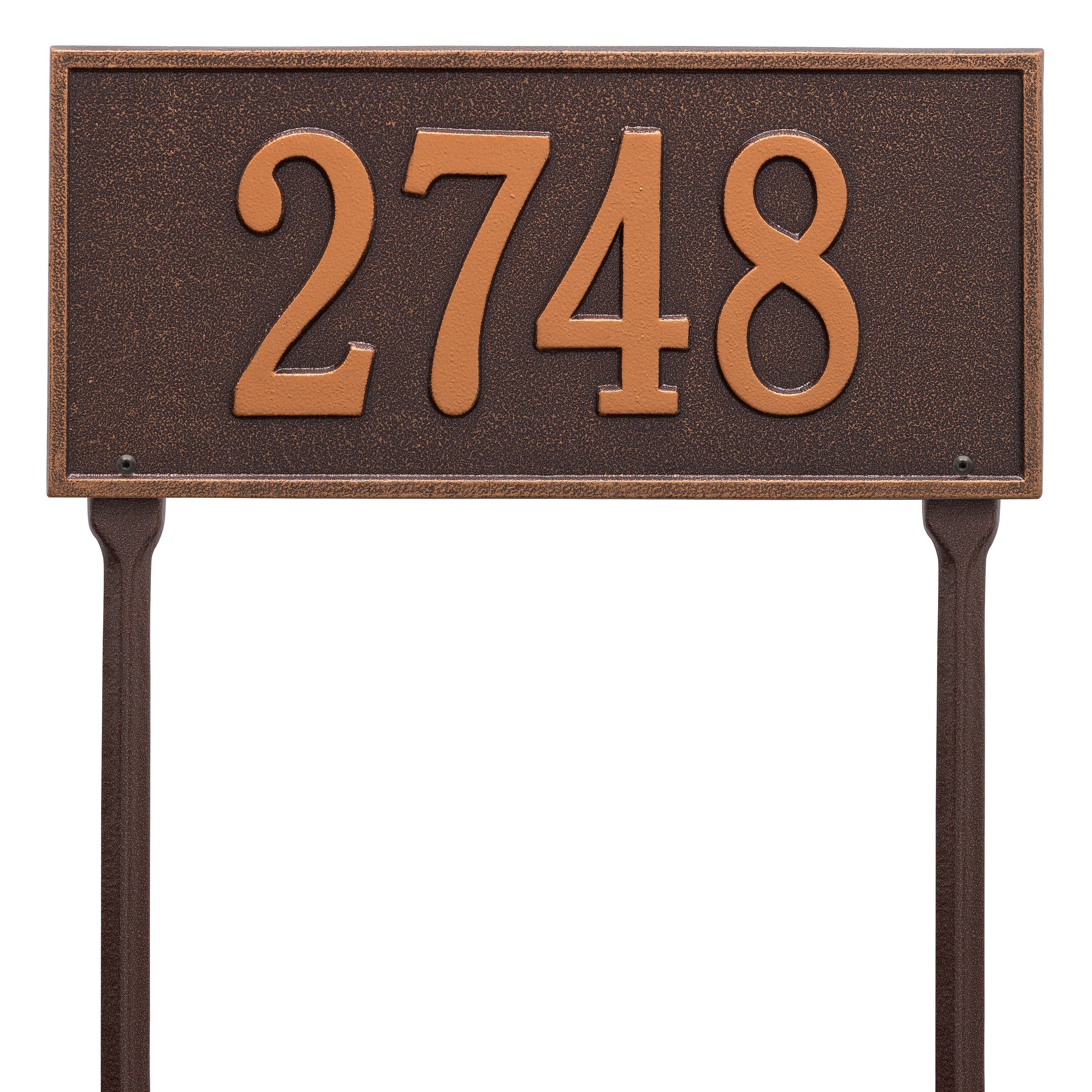 Hartford Standard Lawn Address Plaque