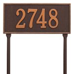 Hartford Standard Lawn Address Plaque