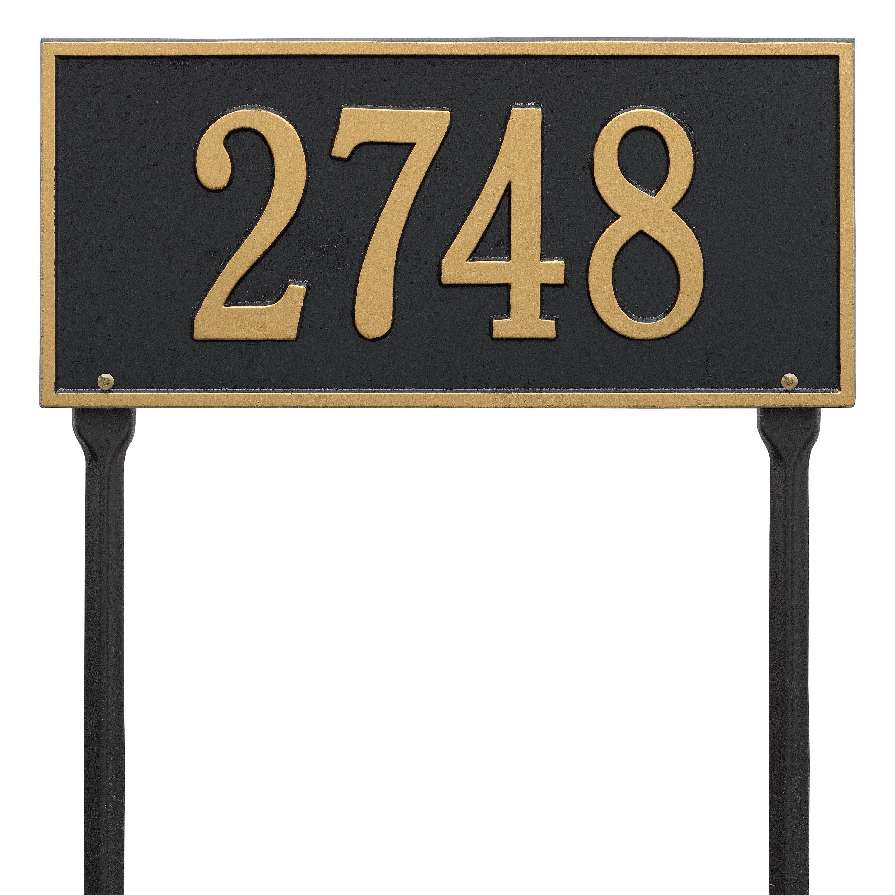 Hartford Standard Lawn Address Plaque