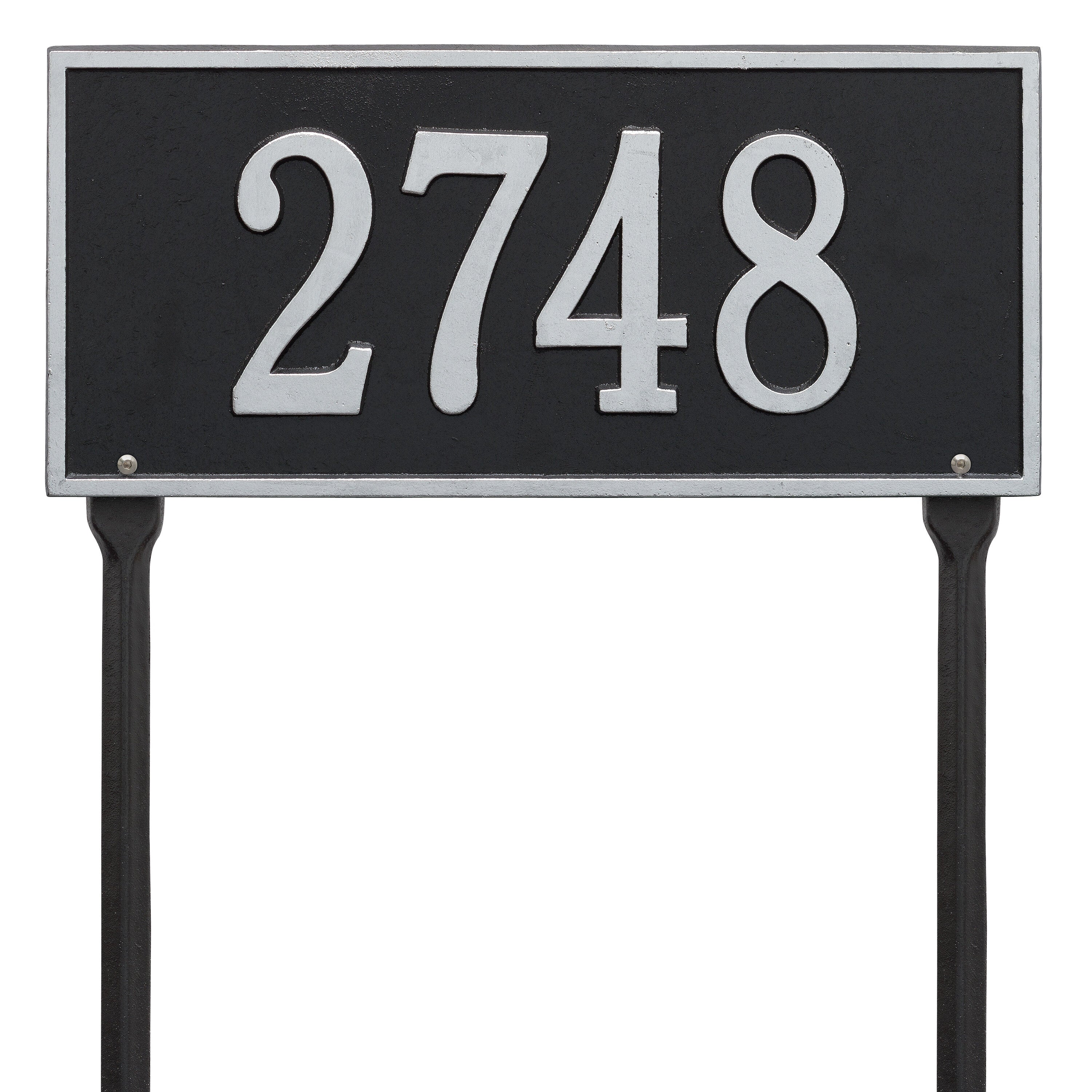 Hartford Standard Lawn Address Plaque