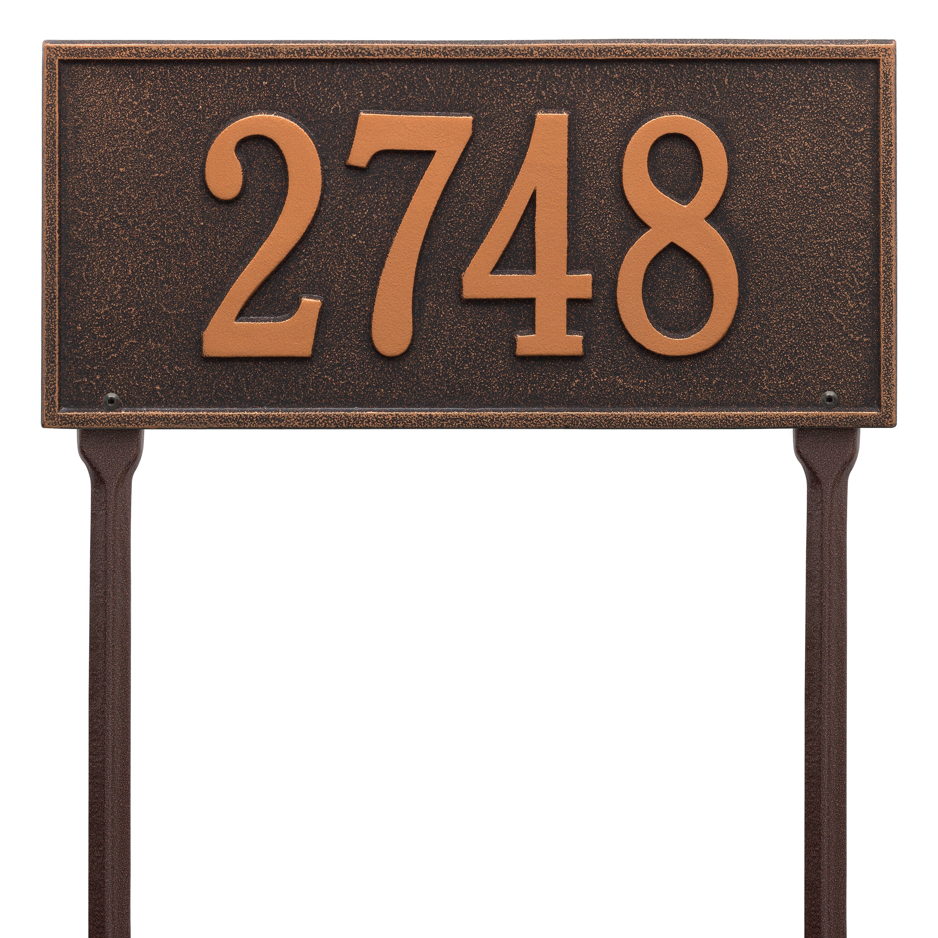 Hartford Standard Lawn Address Plaque