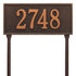 Hartford Standard Lawn Address Plaque