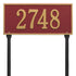 Hartford Standard Lawn Address Plaque