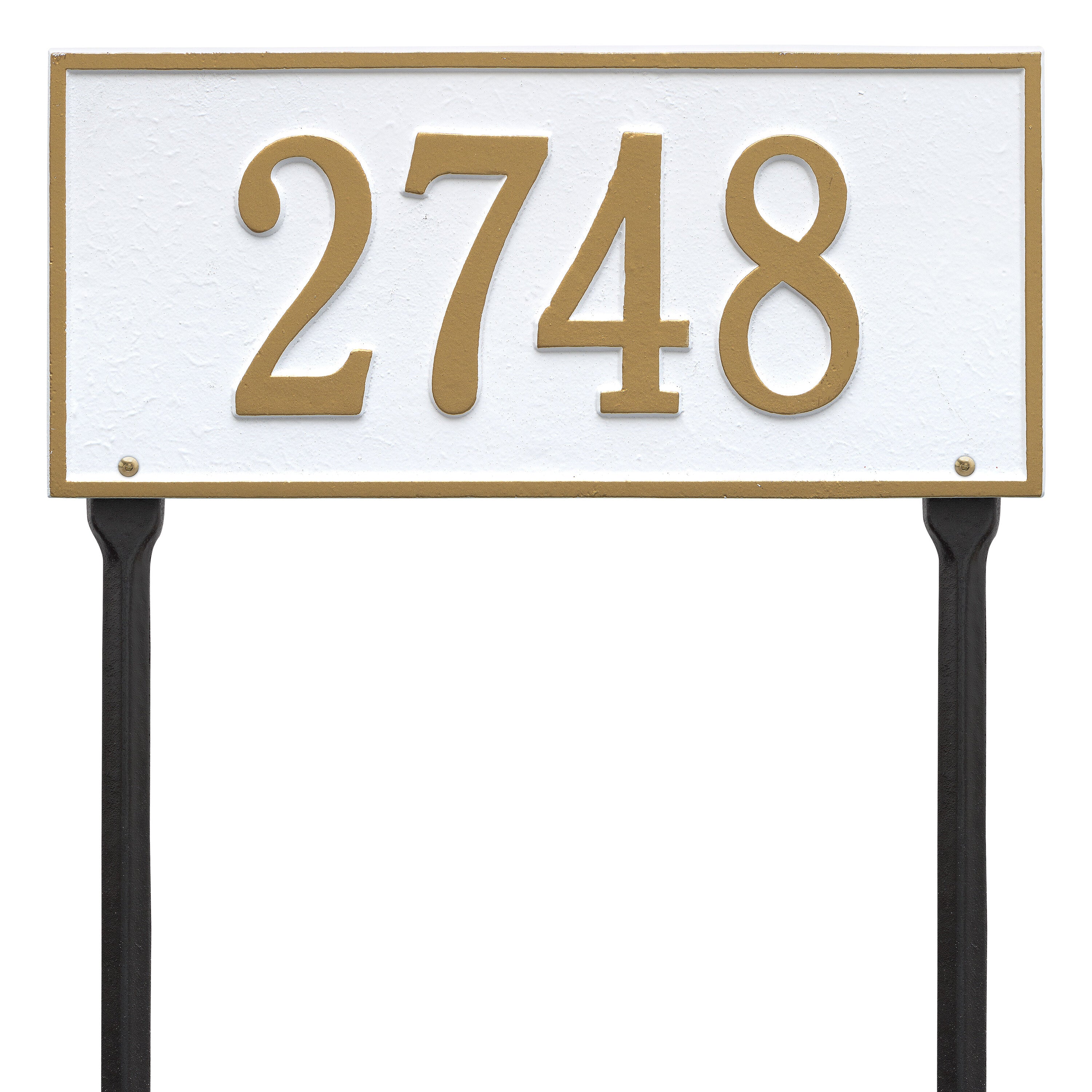 Hartford Standard Lawn Address Plaque