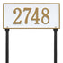 Hartford Standard Lawn Address Plaque