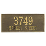 Hartford Estate Wall Address Plaque