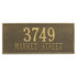 Hartford Estate Wall Address Plaque