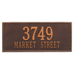 Hartford Estate Wall Address Plaque