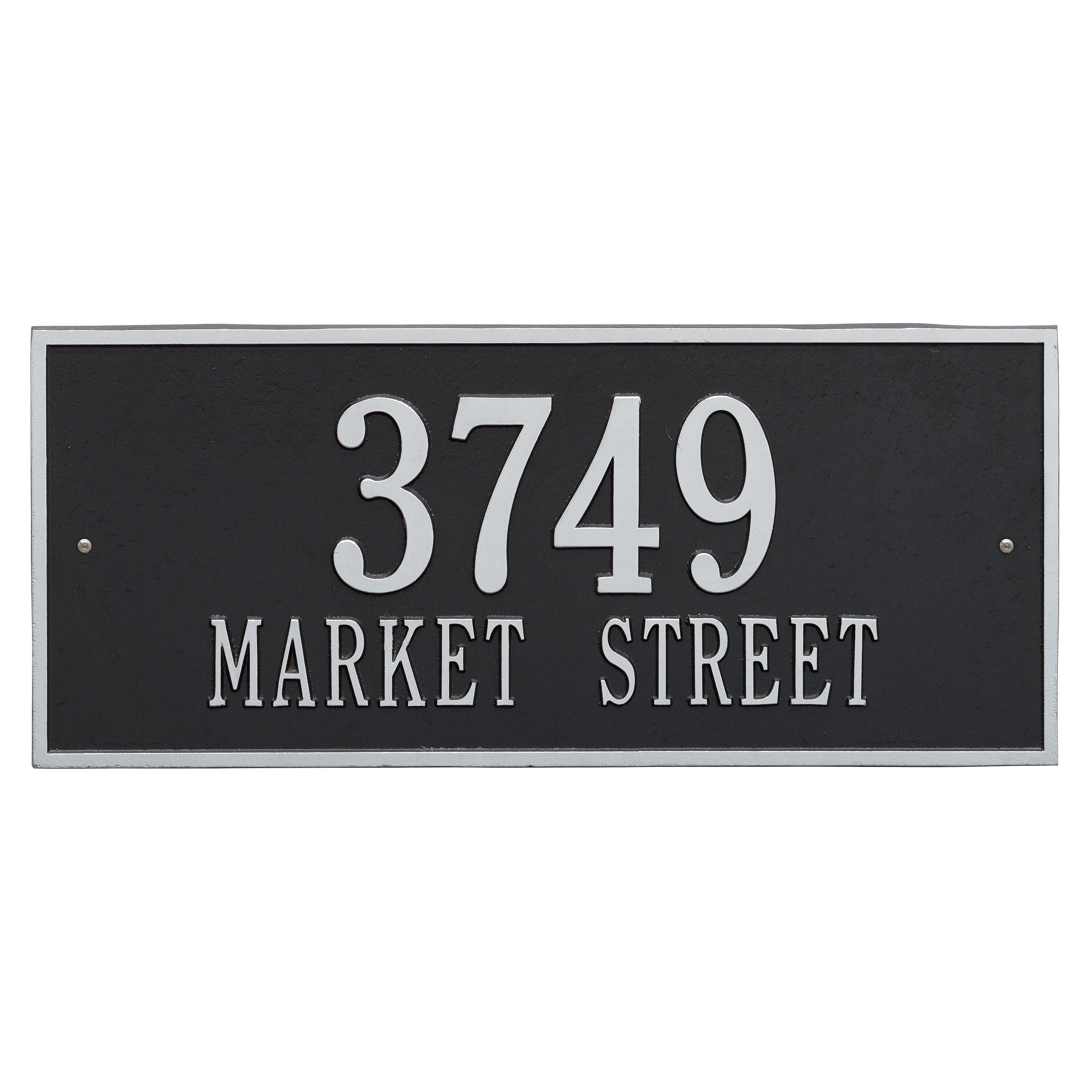 Hartford Estate Wall Address Plaque