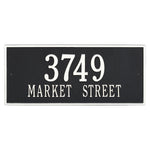 Hartford Estate Wall Address Plaque