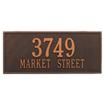 Hartford Estate Wall Address Plaque