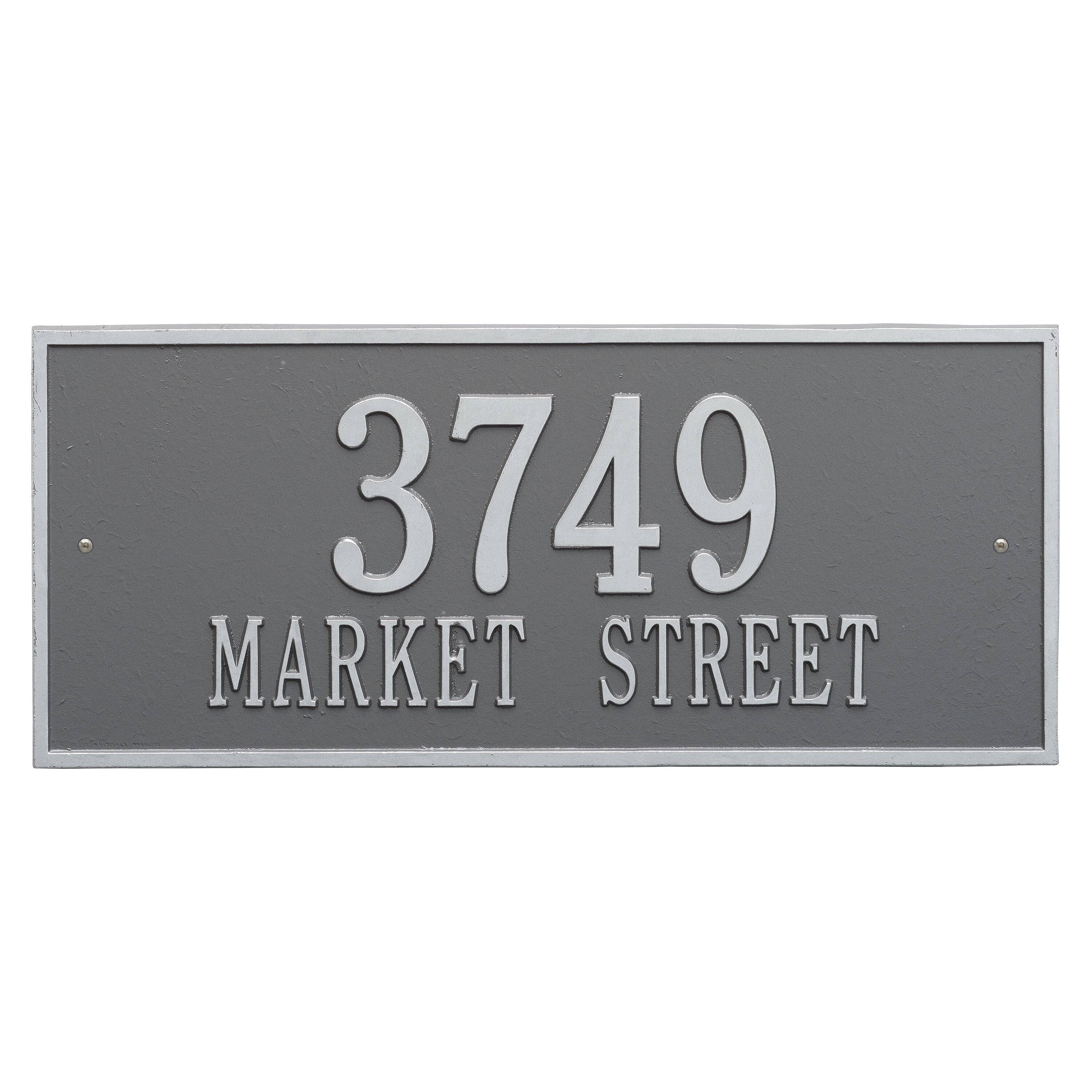 Hartford Estate Wall Address Plaque
