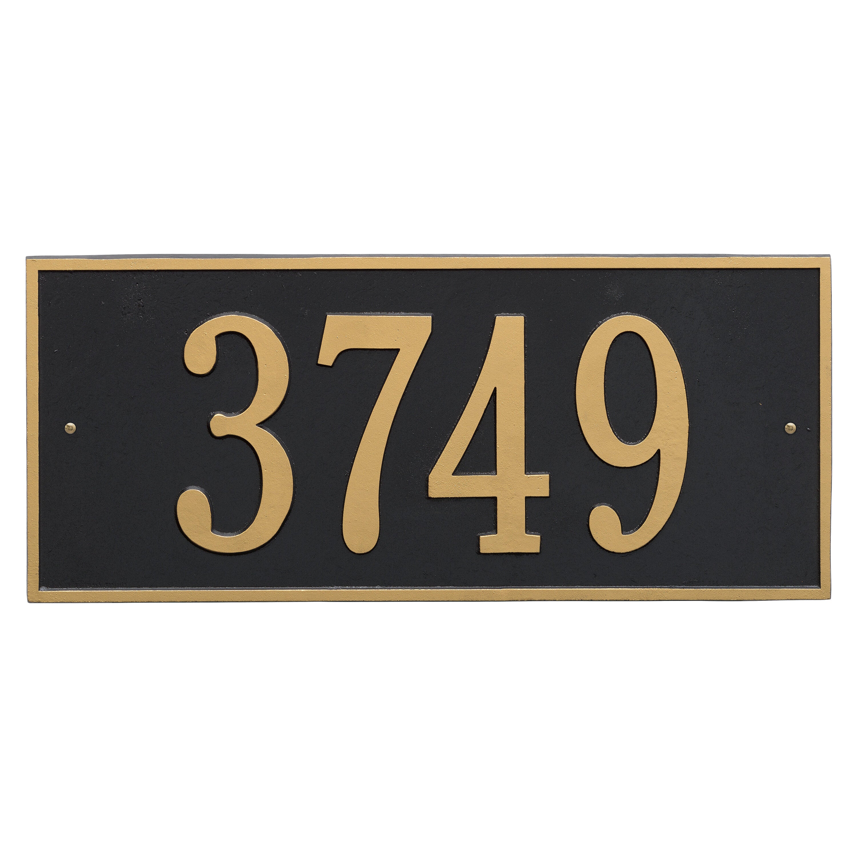 Hartford Estate Wall Address Plaque