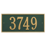 Hartford Estate Wall Address Plaque