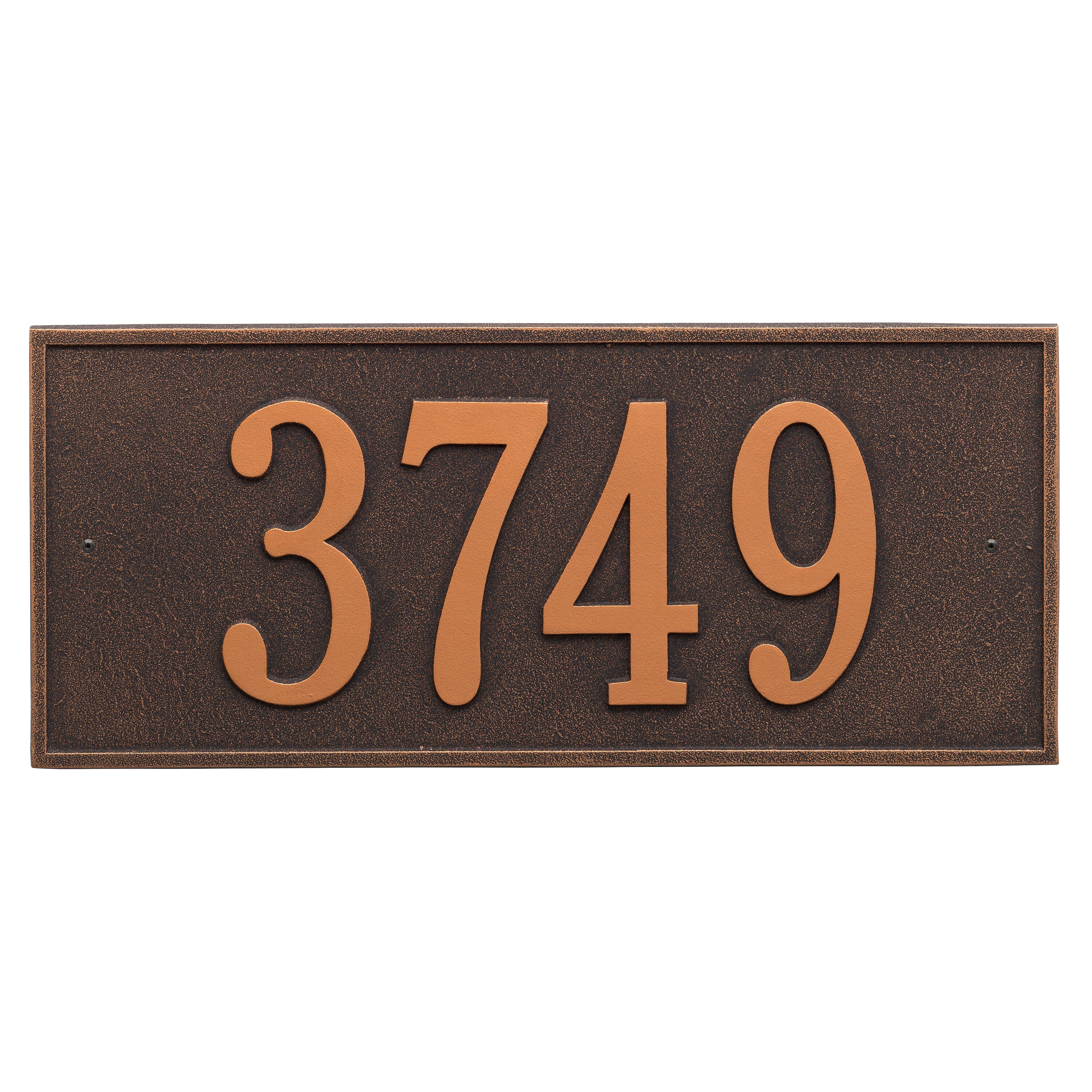 Hartford Estate Wall Address Plaque