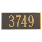 Hartford Estate Wall Address Plaque