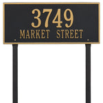 Hartford Estate Lawn Address Plaque