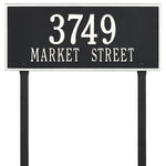 Hartford Estate Lawn Address Plaque