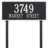 Hartford Estate Lawn Address Plaque