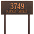 Hartford Estate Lawn Address Plaque