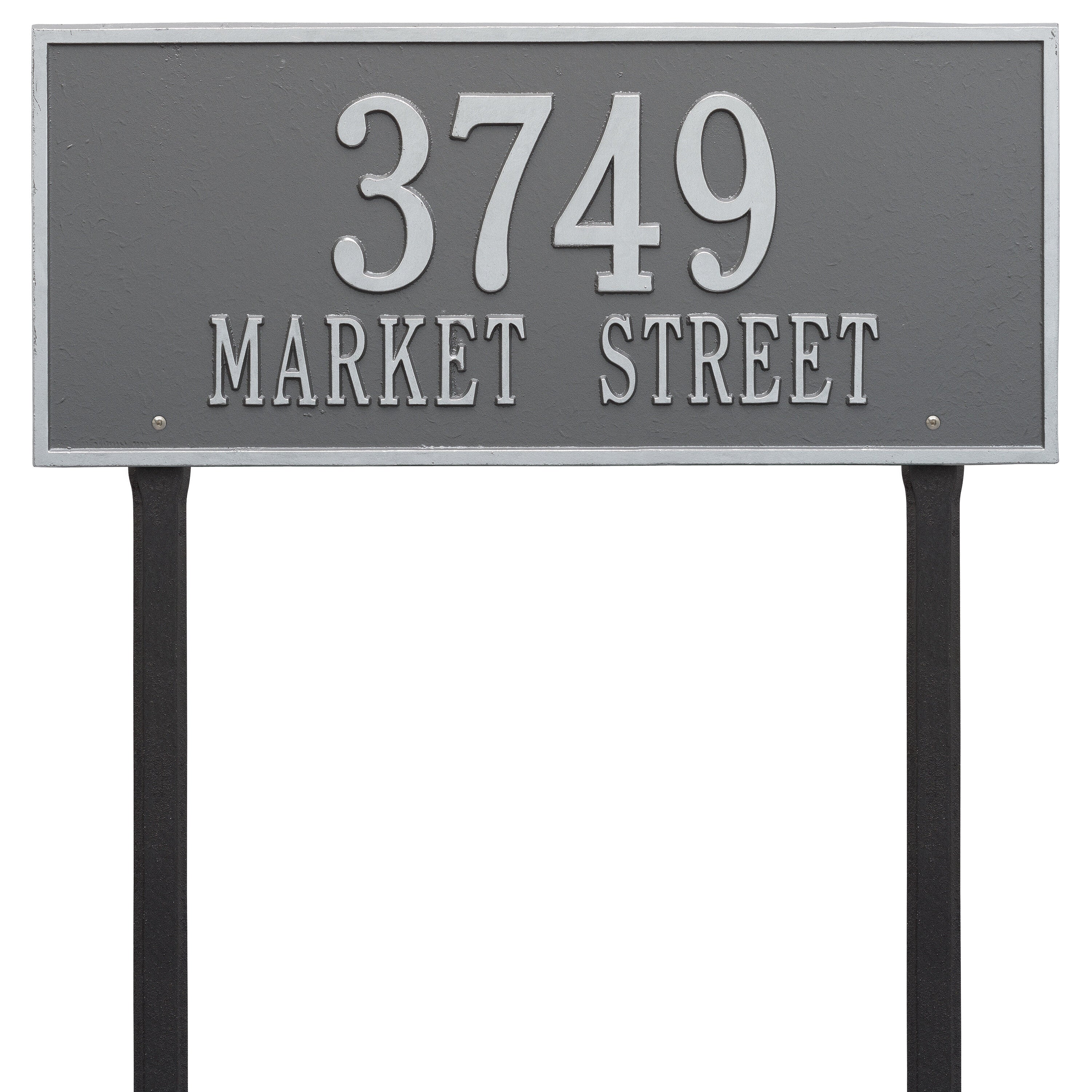 Hartford Estate Lawn Address Plaque