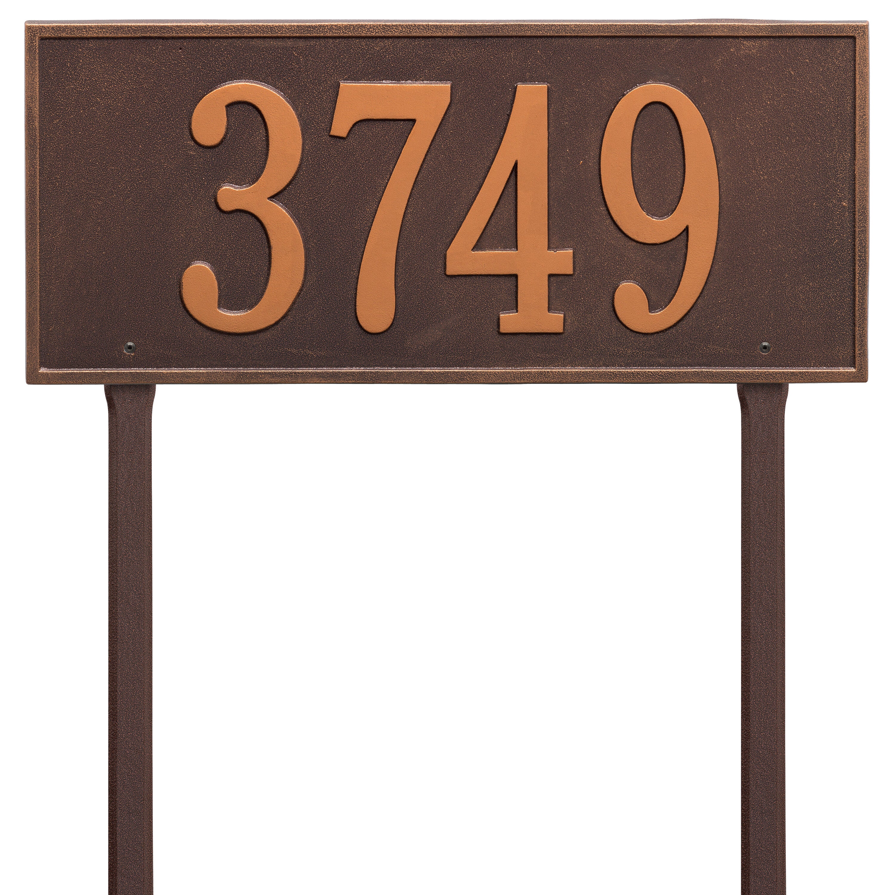 Hartford Estate Lawn Address Plaque