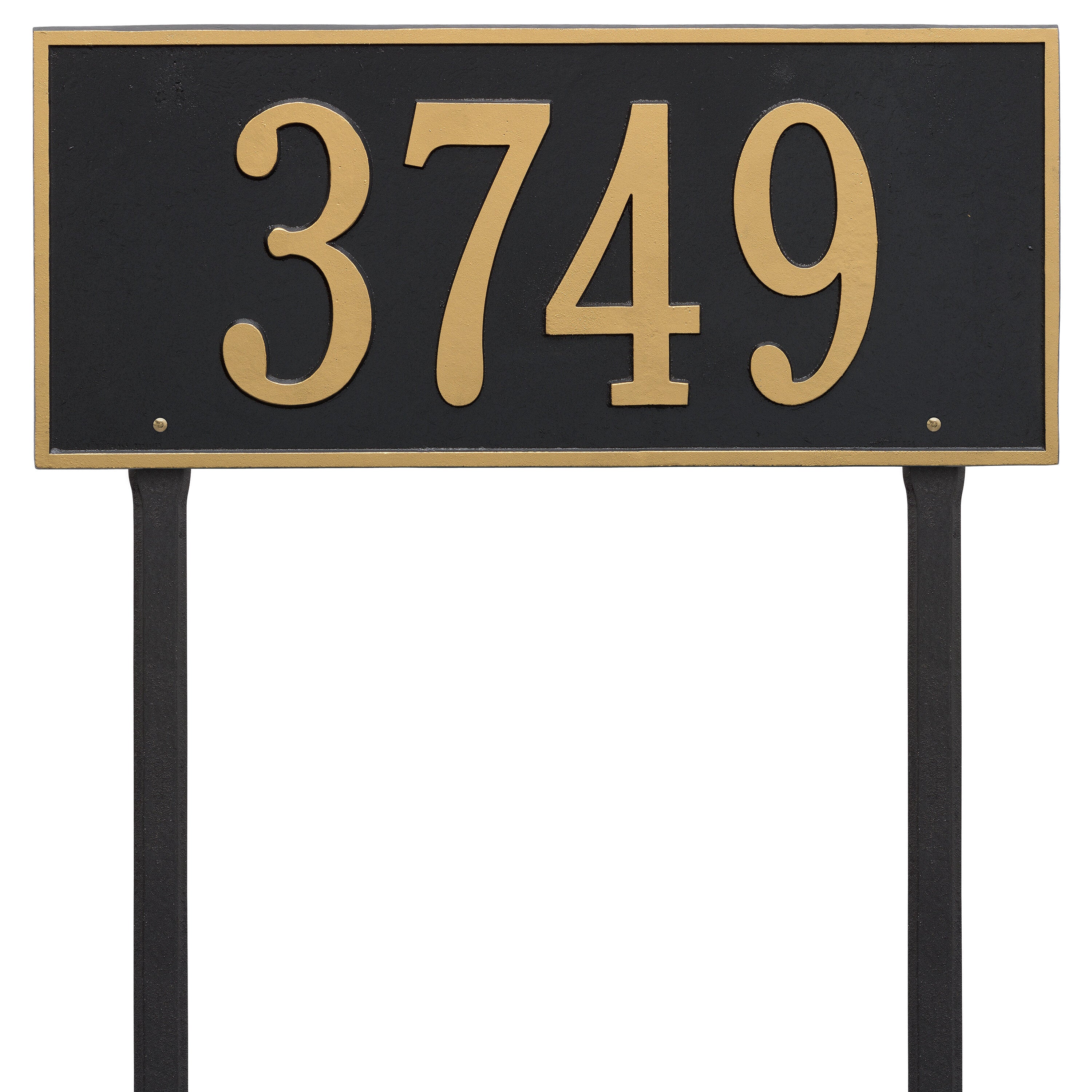 Hartford Estate Lawn Address Plaque