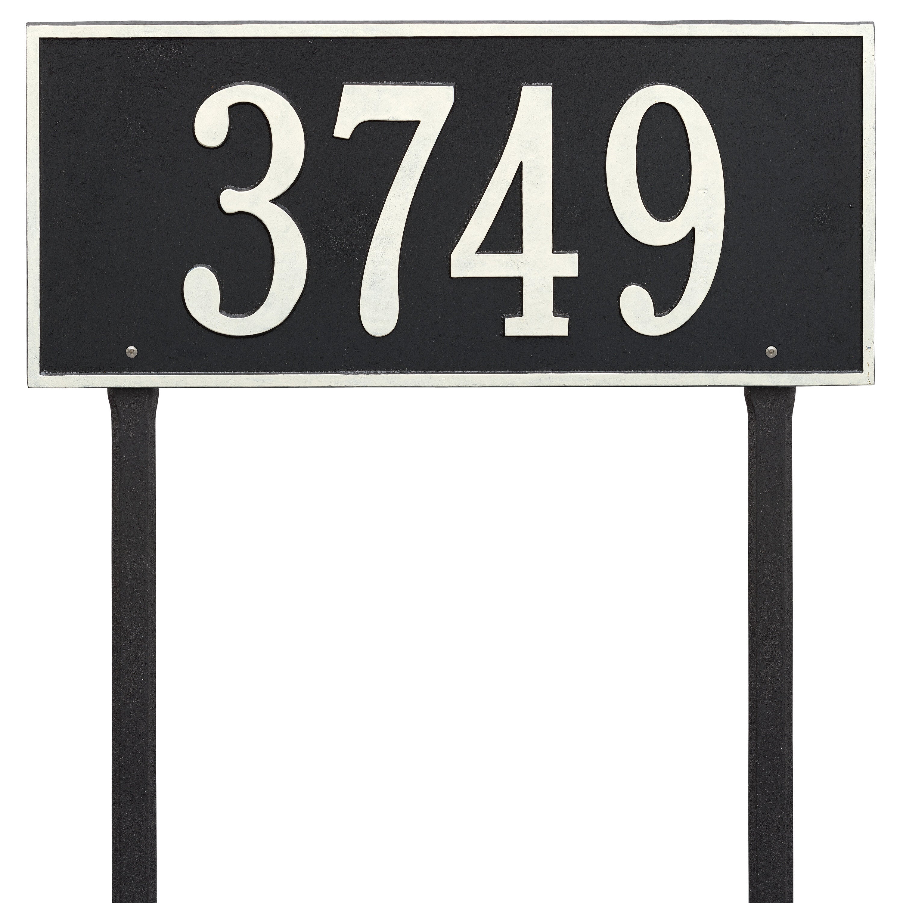 Hartford Estate Lawn Address Plaque