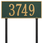 Hartford Estate Lawn Address Plaque