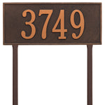 Hartford Estate Lawn Address Plaque