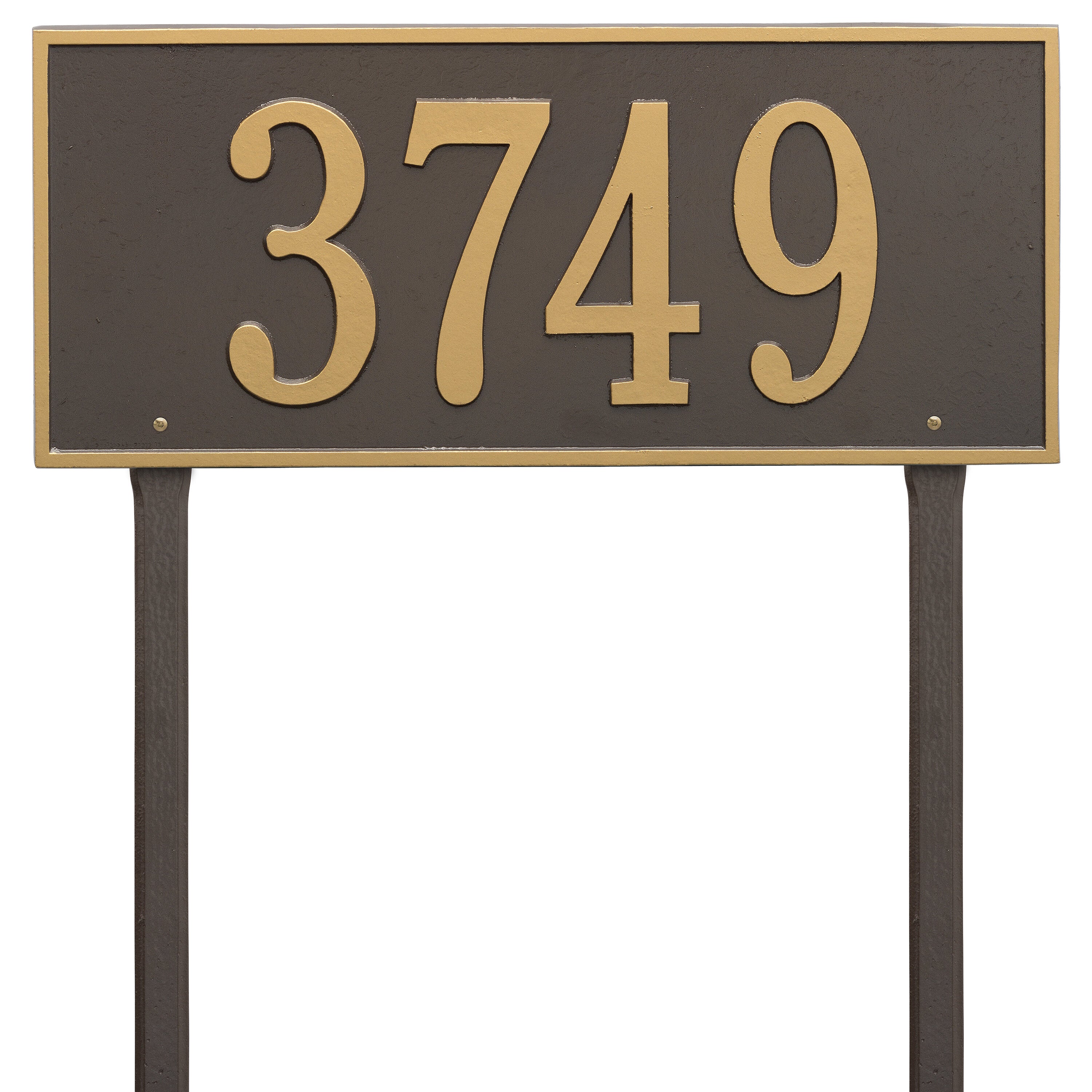 Hartford Estate Lawn Address Plaque