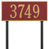 Hartford Estate Lawn Address Plaque