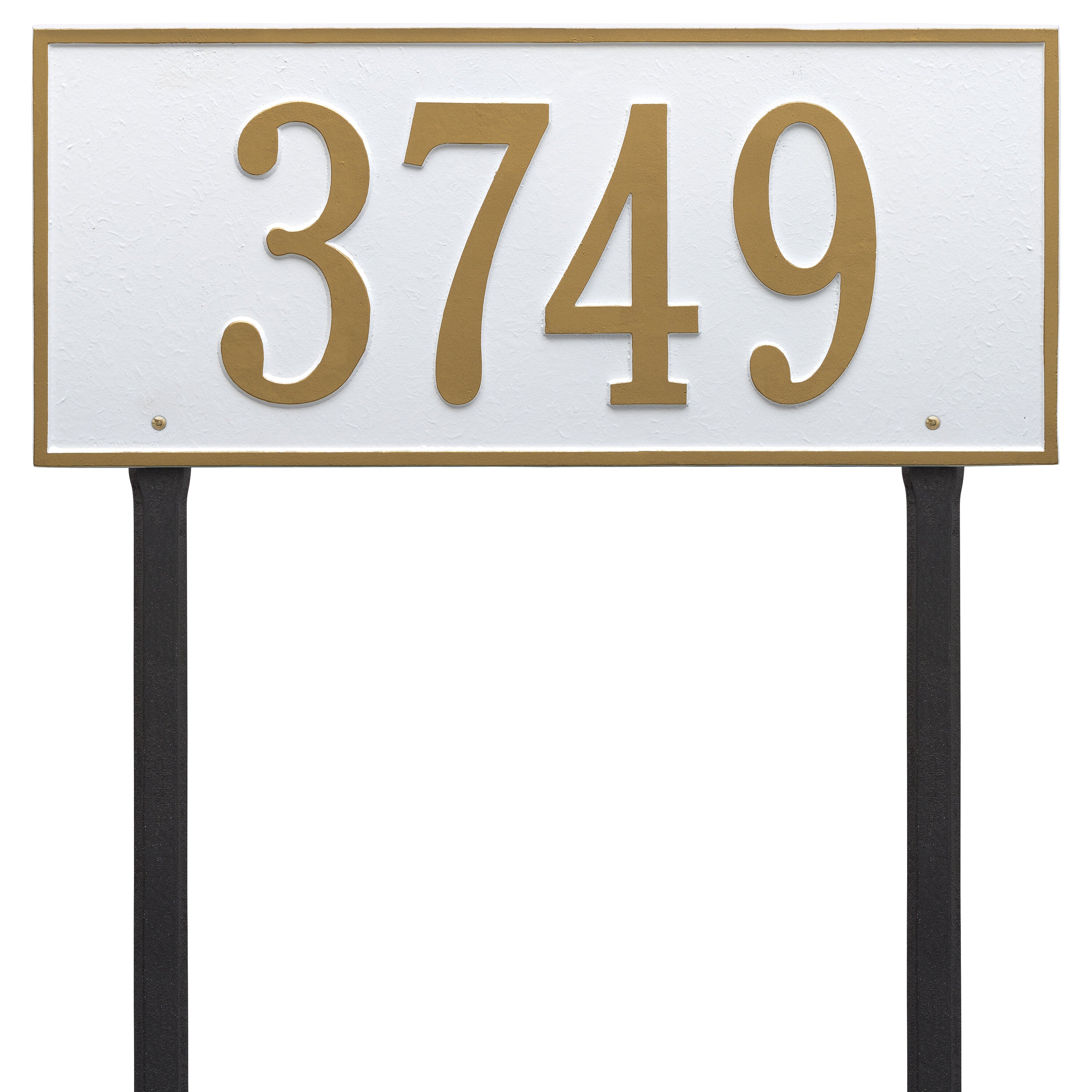 Hartford Estate Lawn Address Plaque