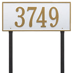 Hartford Estate Lawn Address Plaque