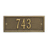 Hartford Petite Wall Address Plaque