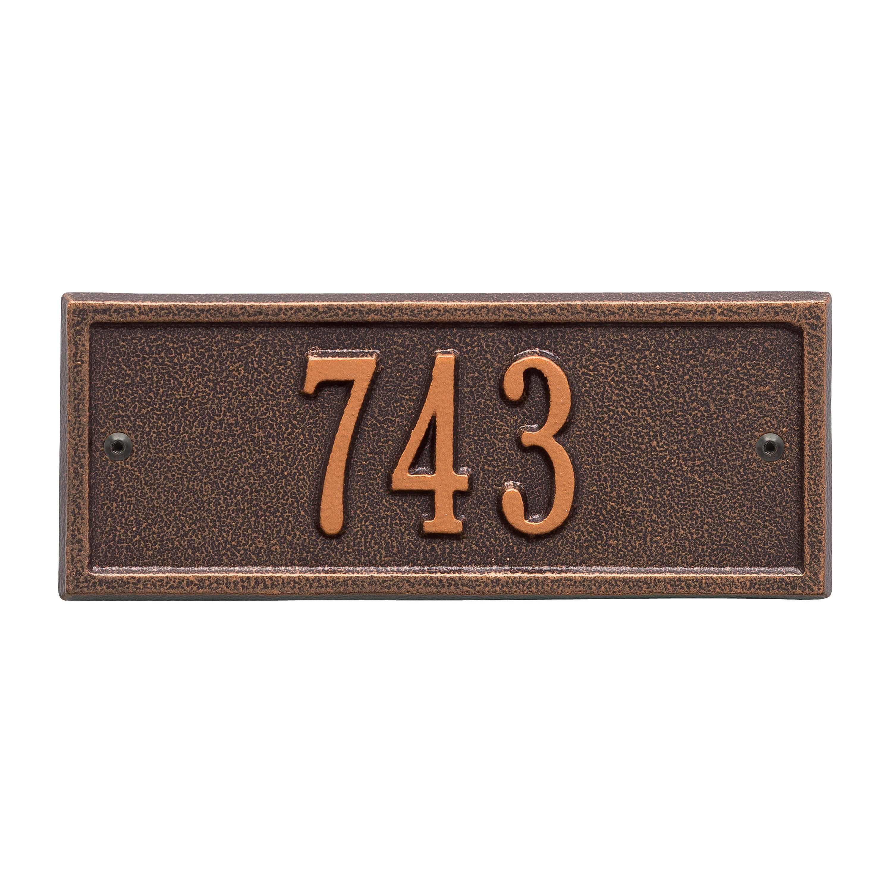 Hartford Petite Wall Address Plaque
