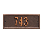 Hartford Petite Wall Address Plaque